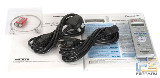 Panasonic PT-AE1000E: �������� ��������