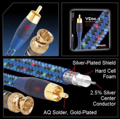 �������� ������������ ����������� AudioQuest VDM-1, 3m, RCA