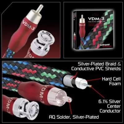 �������� ������������ ����������� AudioQuest VDM-3, 2m, RCA